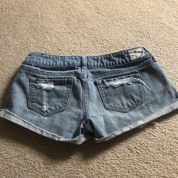 Distressed Jean Shorts - Picture 3 of 8
